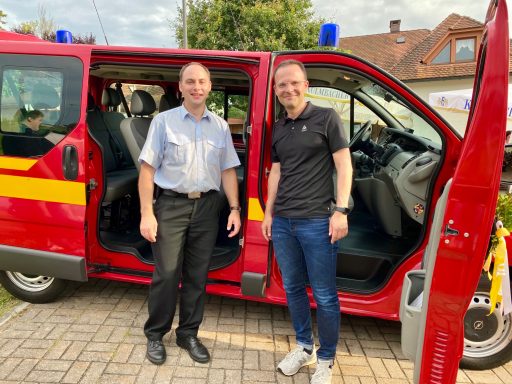 Einweihung Feuerwehrauto